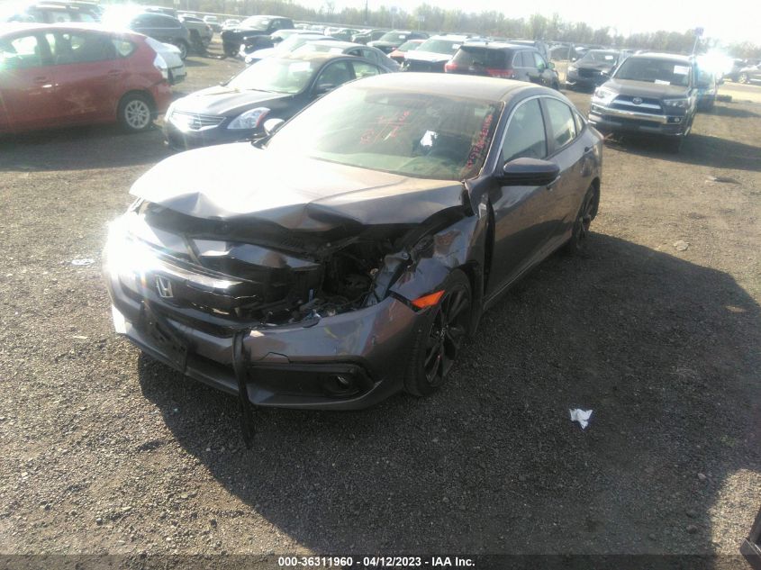 2020 HONDA CIVIC SEDAN SPORT - 19XFC2F86LE214500