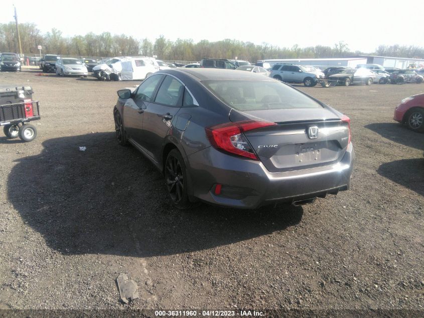 2020 HONDA CIVIC SEDAN SPORT - 19XFC2F86LE214500