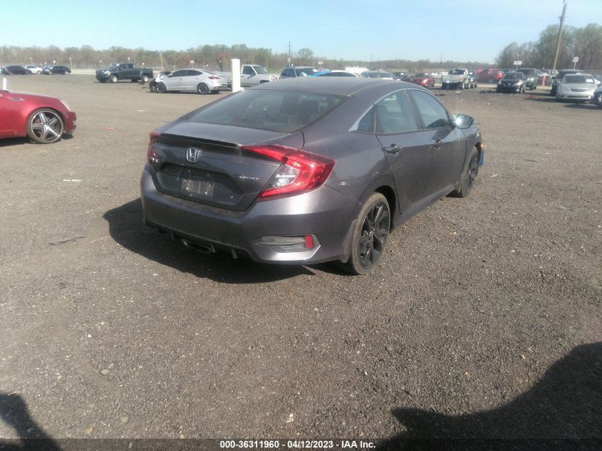 2020 HONDA CIVIC SEDAN SPORT - 19XFC2F86LE214500