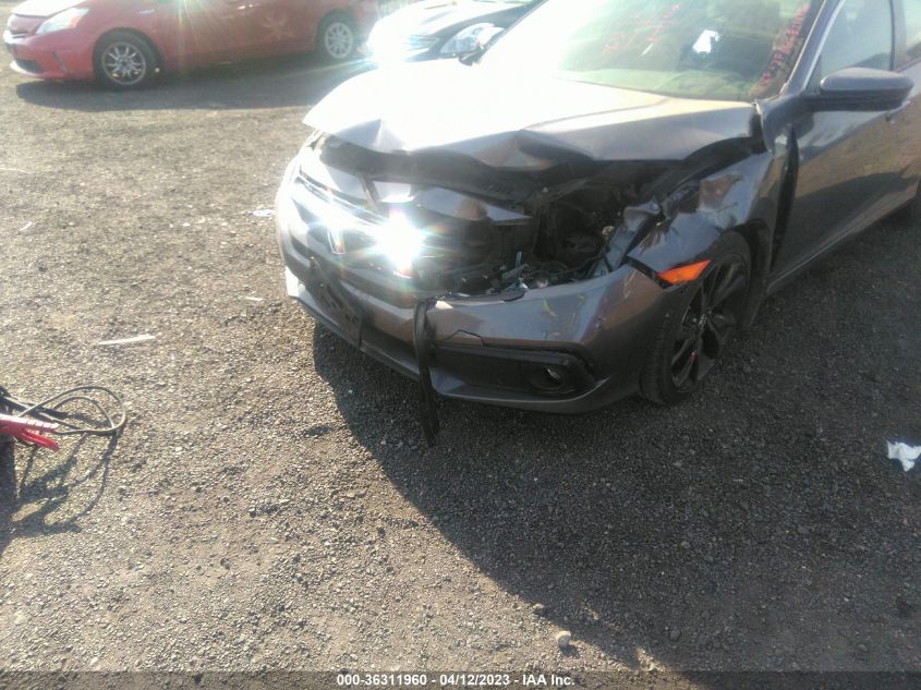 2020 HONDA CIVIC SEDAN SPORT - 19XFC2F86LE214500