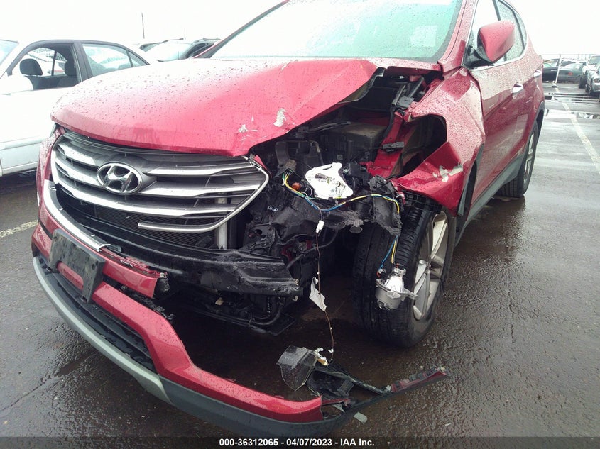 VIN 5XYZT3LB1HG392201 2017 HYUNDAI SANTA FE SPORT 2.4L