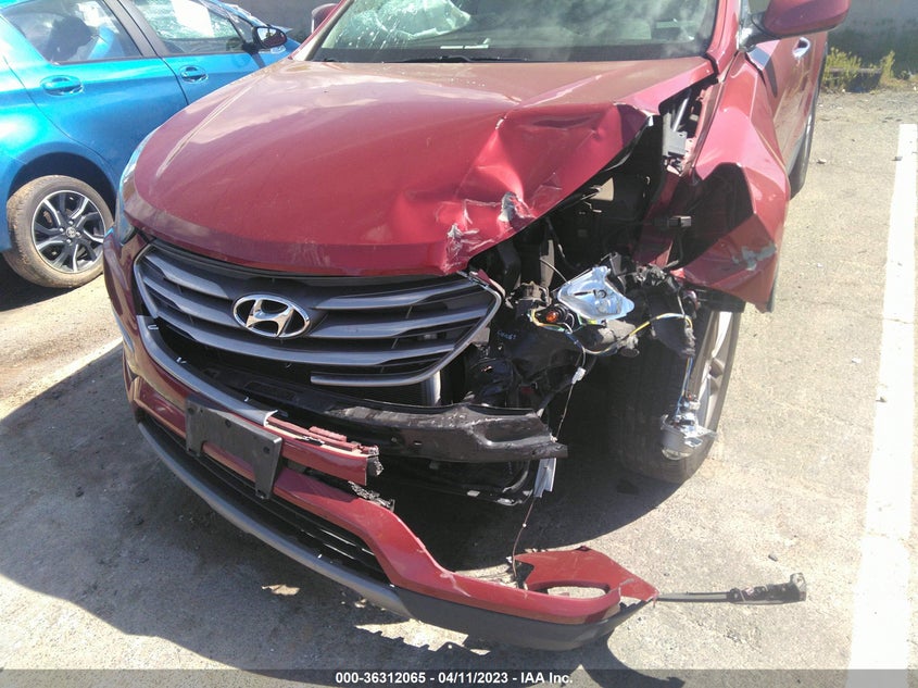 VIN 5XYZT3LB1HG392201 2017 HYUNDAI SANTA FE SPORT 2.4L