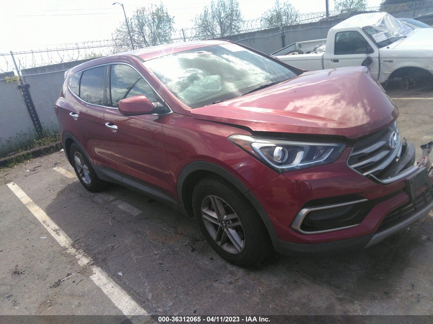 VIN 5XYZT3LB1HG392201 2017 HYUNDAI SANTA FE SPORT 2.4L