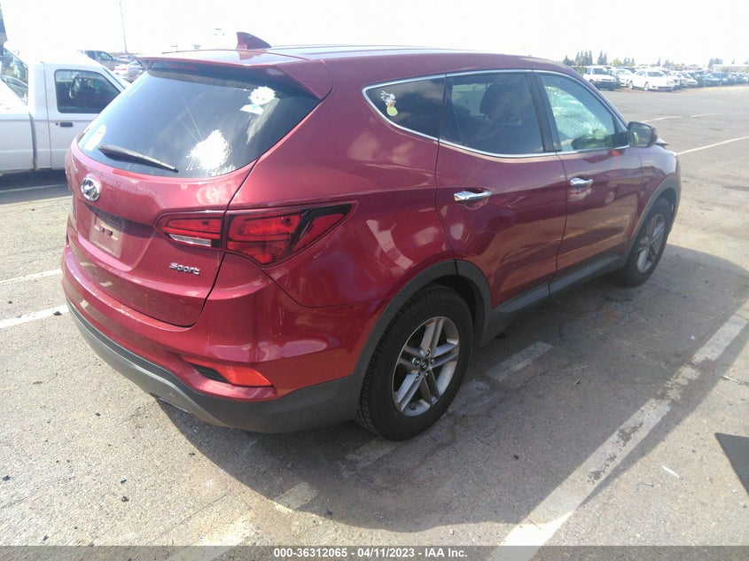 VIN 5XYZT3LB1HG392201 2017 HYUNDAI SANTA FE SPORT 2.4L