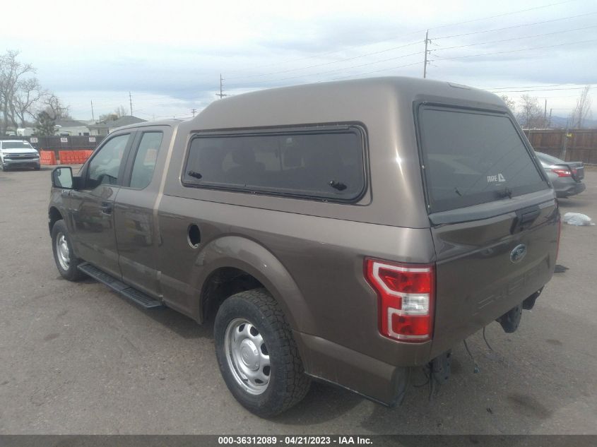 2019 FORD F-150 XL/XLT - 1FTEX1CB4KKD29912