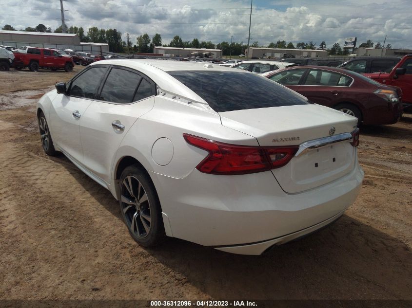 2017 NISSAN MAXIMA S - 1N4AA6AP8HC383105