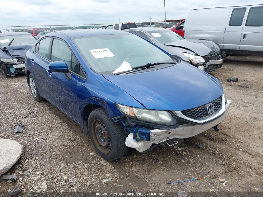 2014 HONDA CIVIC SEDAN LX - 19XFB2F5XEE045836