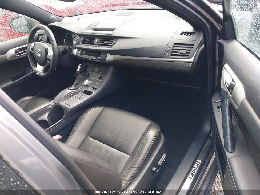 2013 LEXUS CT 200H HYBRID - JTHKD5BHXD2128056
