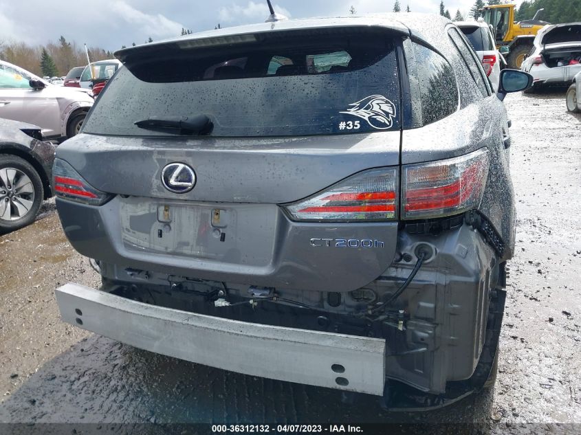 2013 LEXUS CT 200H HYBRID - JTHKD5BHXD2128056