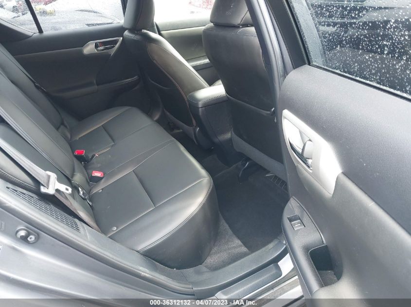 2013 LEXUS CT 200H HYBRID - JTHKD5BHXD2128056