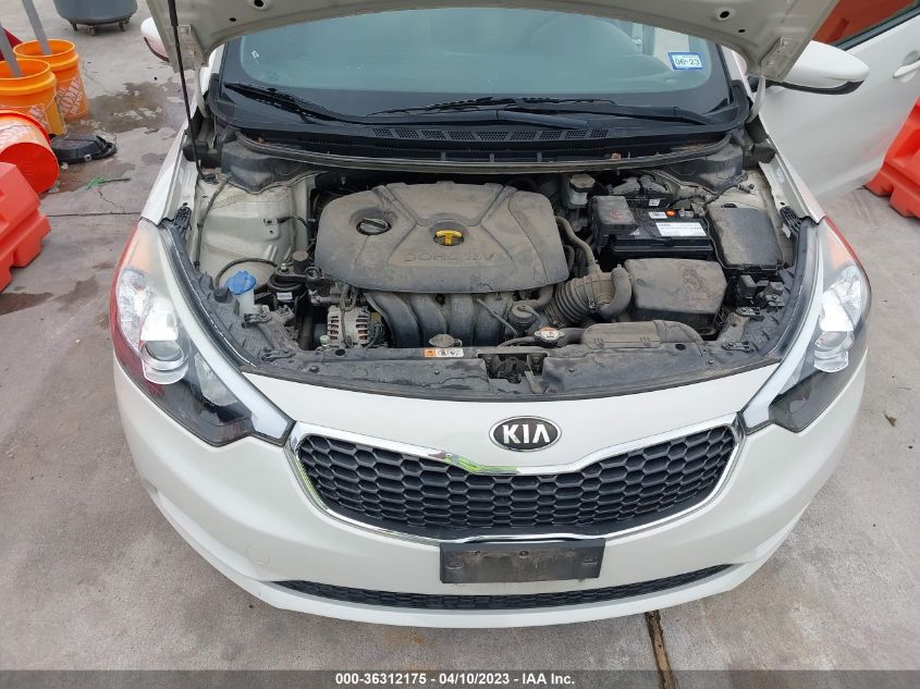 2014 KIA FORTE LX - KNAFK4A61E5058978