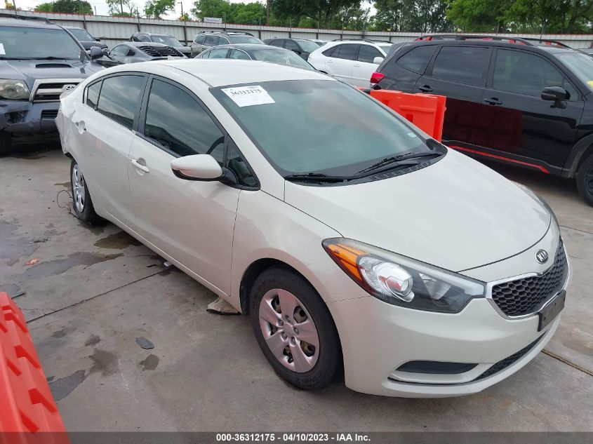 2014 KIA FORTE LX - KNAFK4A61E5058978