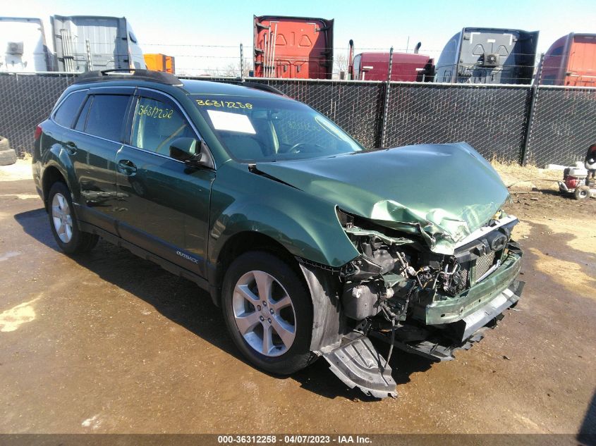 2013 SUBARU OUTBACK 2.5I PREMIUM - 4S4BRCCC9D3257583