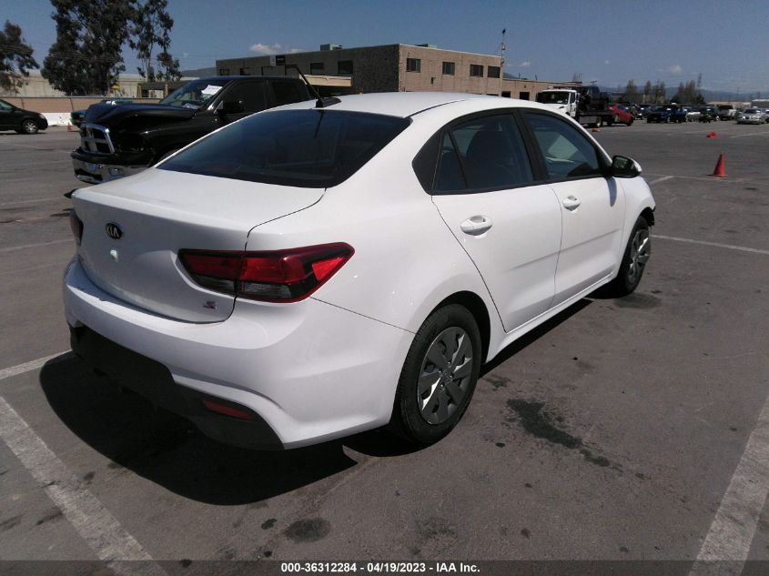 2020 KIA RIO S - 3KPA24AD4LE309327
