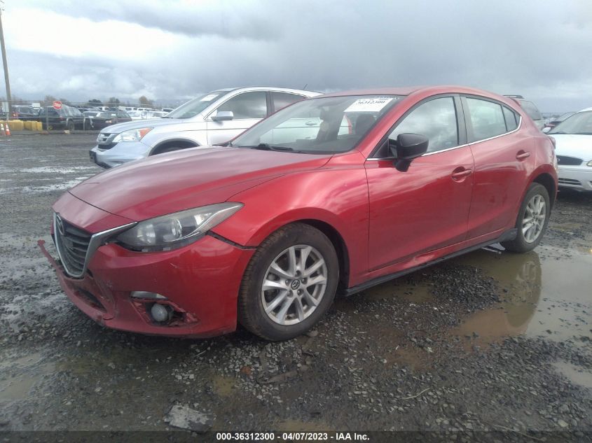 2015 MAZDA MAZDA3 I TOURING - JM1BM1L71F1232895