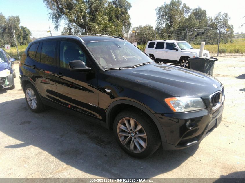 2013 BMW X3 XDRIVE28I - 5UXWX9C50D0A13906