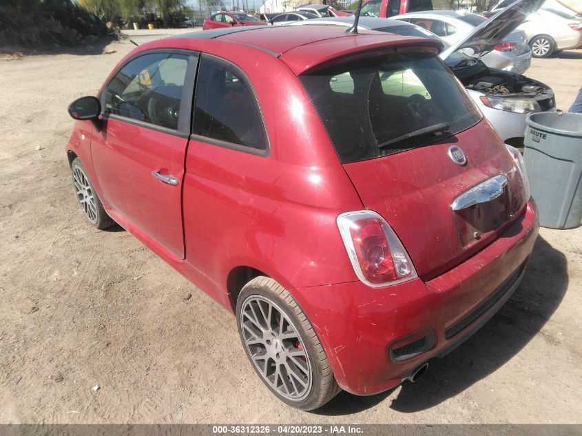 2013 FIAT 500 SPORT - 3C3CFFBR4DT634788