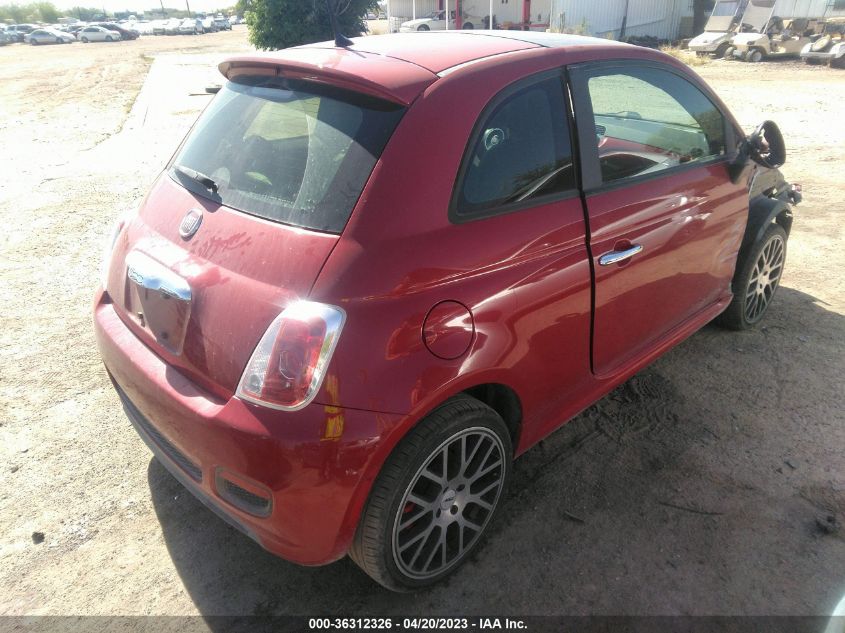 2013 FIAT 500 SPORT - 3C3CFFBR4DT634788