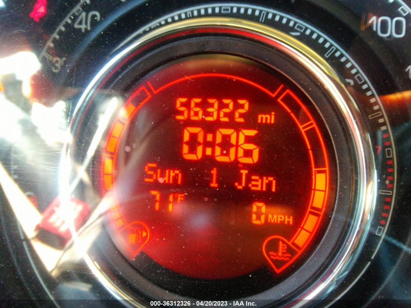 2013 FIAT 500 SPORT - 3C3CFFBR4DT634788