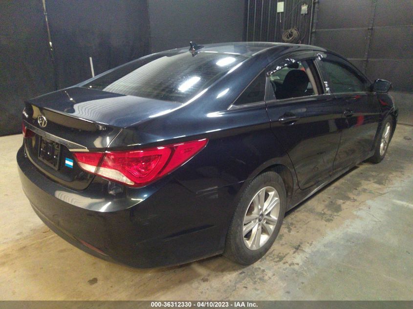 2013 HYUNDAI SONATA GLS PZEV - 5NPEB4AC5DH748896