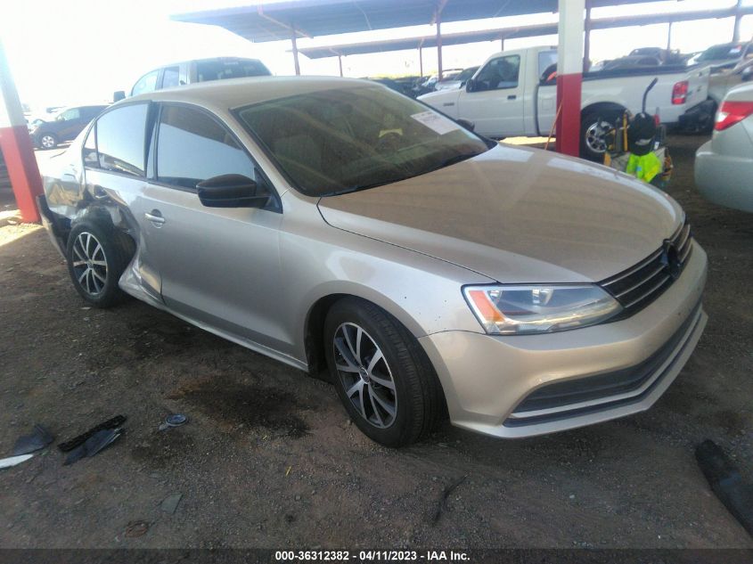 2015 VOLKSWAGEN JETTA SEDAN 2.0L S W/TECHNOLOGY - 3VW1K7AJXFM222689