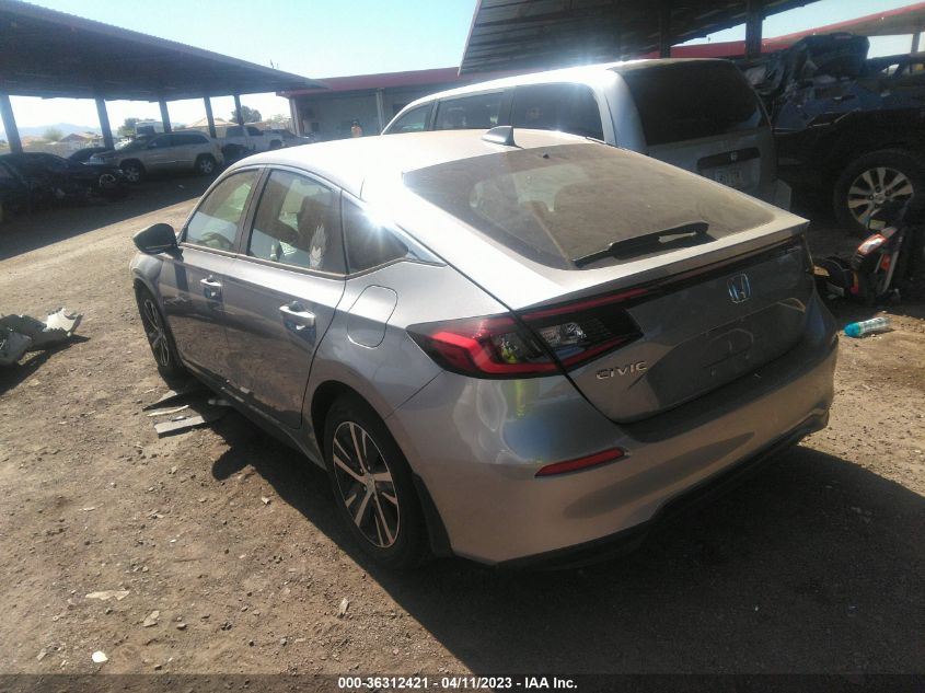 2022 HONDA CIVIC HATCHBACK LX - 19XFL2H54NE013796