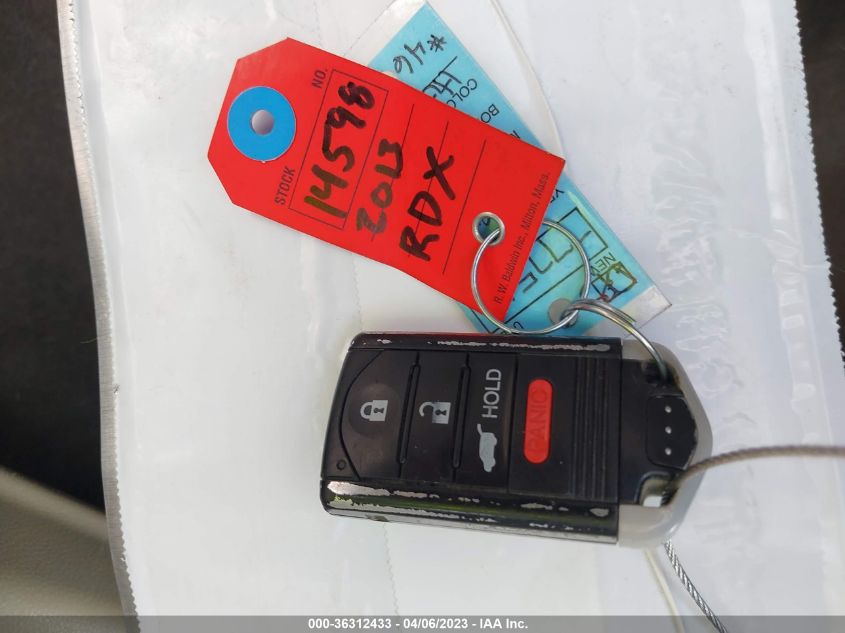 2013 ACURA RDX TECH PKG - 5J8TB3H50DL019212