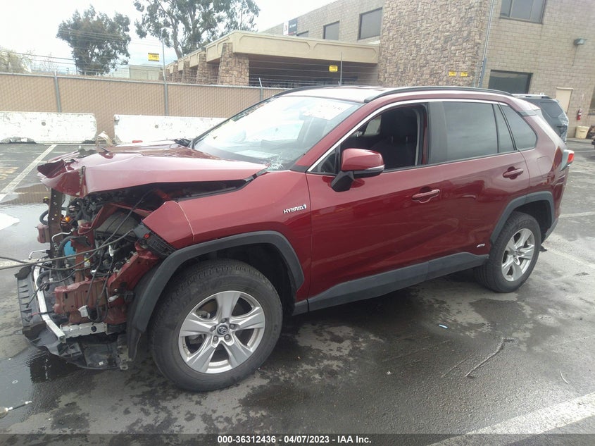 VIN 2T3MWRFV5LW050223 2020 TOYOTA RAV4 HYBRID LE