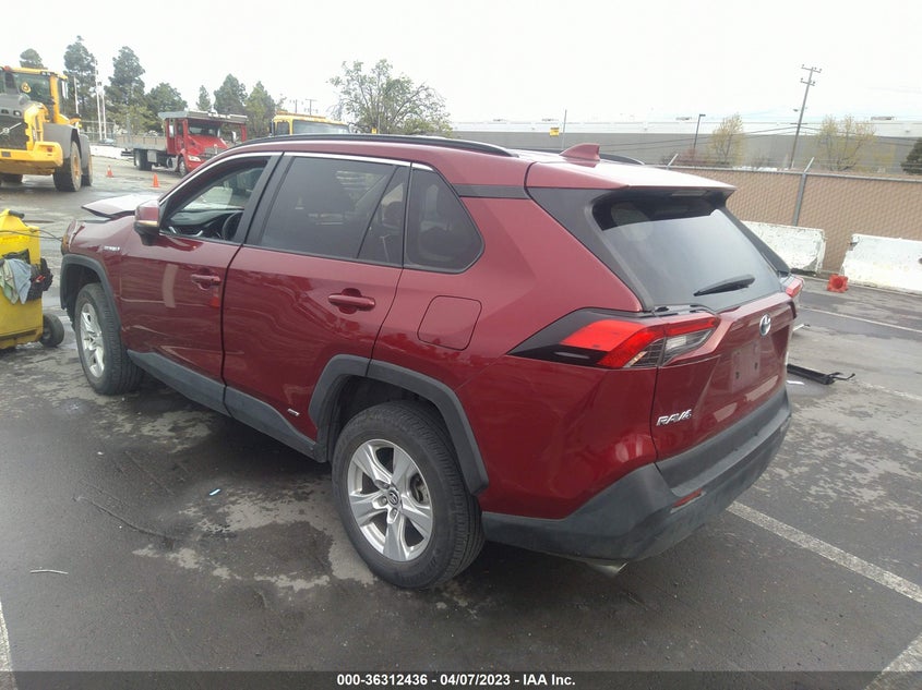 VIN 2T3MWRFV5LW050223 2020 TOYOTA RAV4 HYBRID LE