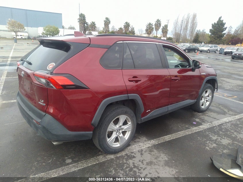 VIN 2T3MWRFV5LW050223 2020 TOYOTA RAV4 HYBRID LE