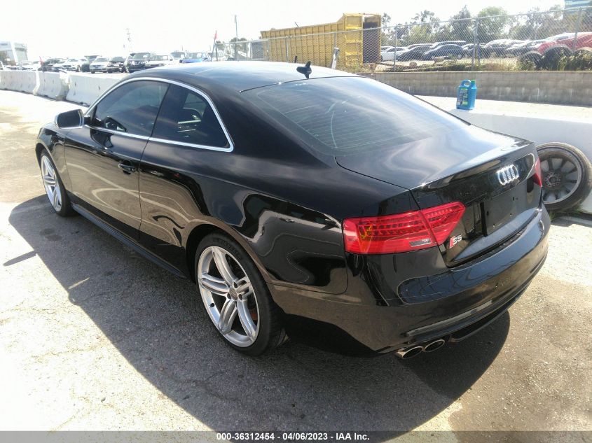 2013 AUDI S5 PREMIUM PLUS WAUCGAFR2DA035236