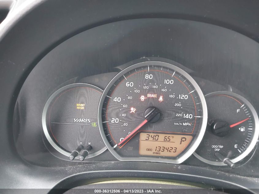 2014 TOYOTA YARIS L/LE - VNKKTUD34EA012236