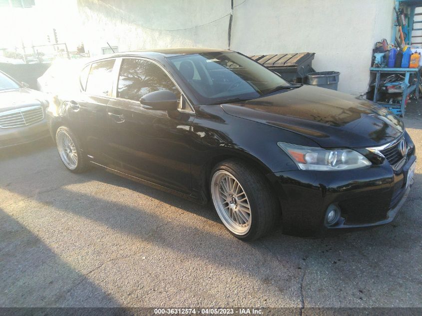 2013 LEXUS CT 200H HYBRID - JTHKD5BH2D2138046