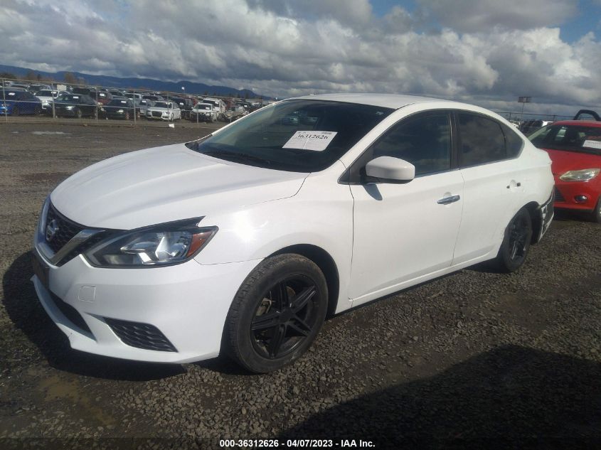 2016 NISSAN SENTRA SR/SL/S/SV/FE+ S - 3N1AB7AP4GY294346