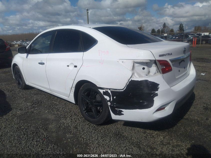 2016 NISSAN SENTRA SR/SL/S/SV/FE+ S - 3N1AB7AP4GY294346