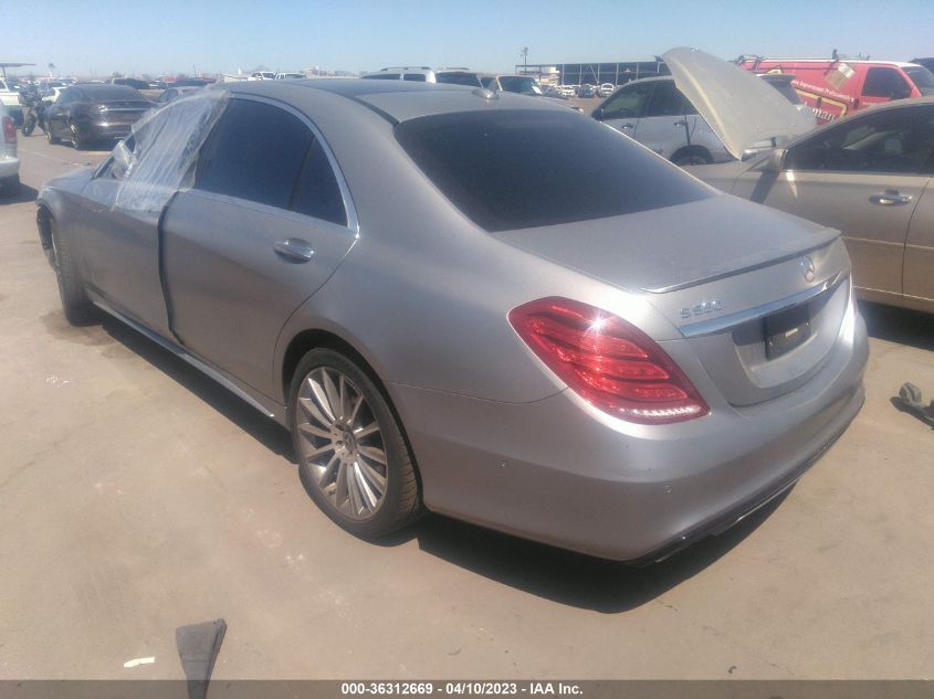 2017 MERCEDES-BENZ S-CLASS S 550 - WDDUG8CB9HA326996