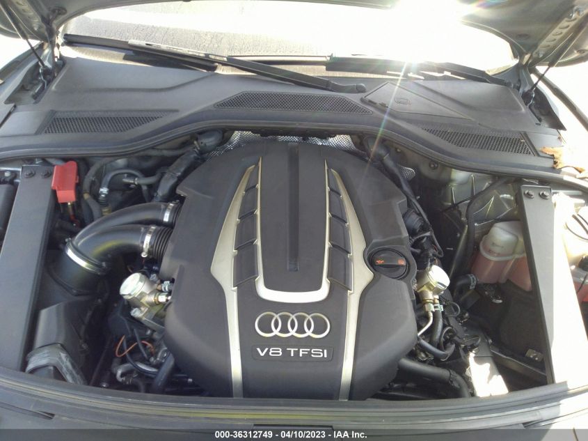 2013 AUDI A8 L 4.0L WAUR2AFD4DN007248
