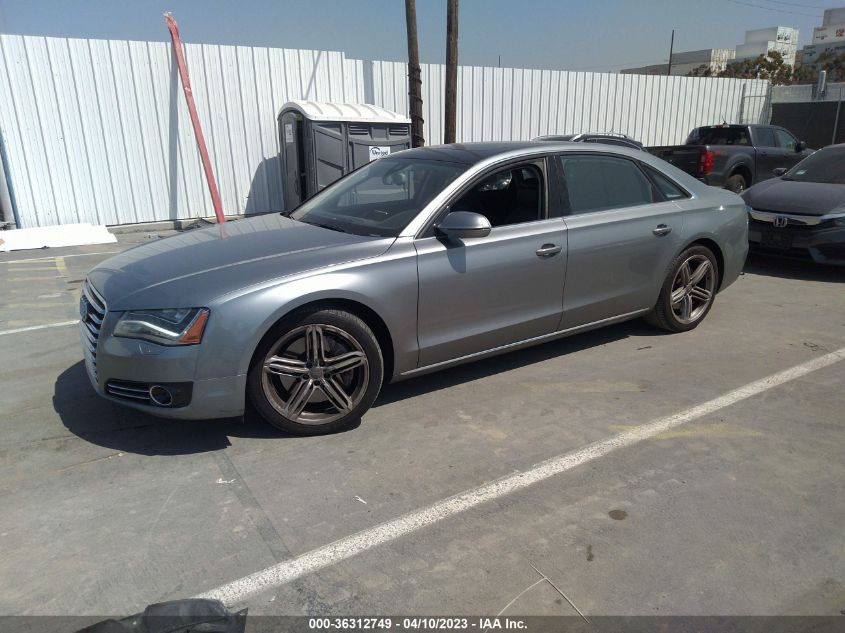 2013 AUDI A8 L 4.0L WAUR2AFD4DN007248