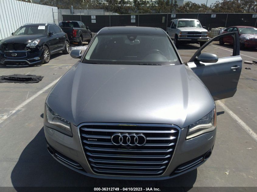 2013 AUDI A8 L 4.0L WAUR2AFD4DN007248