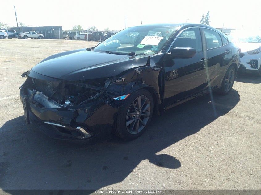 VIN 19XFC1F35LE202806 2020 HONDA CIVIC SEDAN EX
