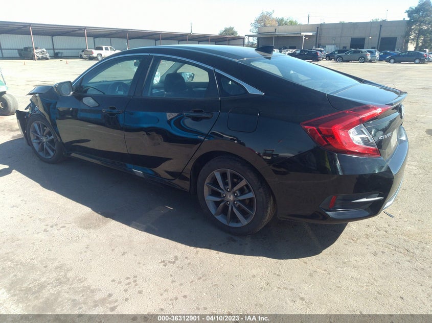 VIN 19XFC1F35LE202806 2020 HONDA CIVIC SEDAN EX