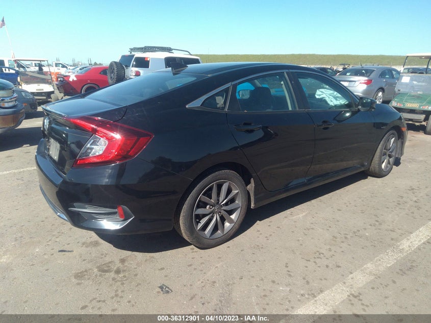 VIN 19XFC1F35LE202806 2020 HONDA CIVIC SEDAN EX