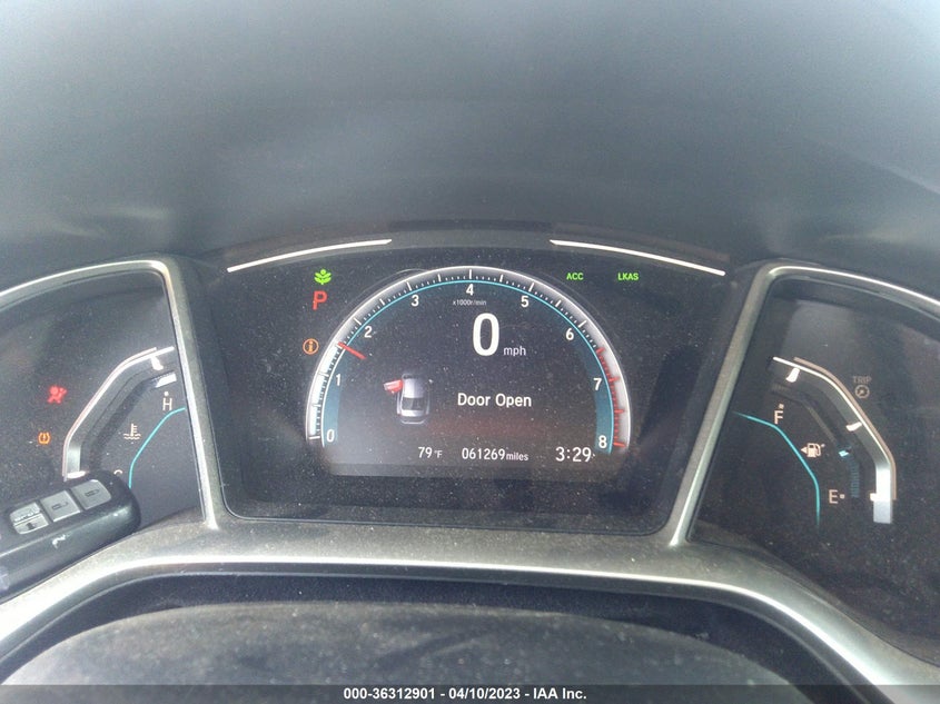 VIN 19XFC1F35LE202806 2020 HONDA CIVIC SEDAN EX