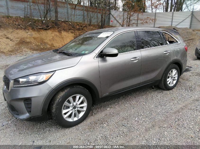 2019 KIA SORENTO LX V6 - 5XYPGDA50KG510955