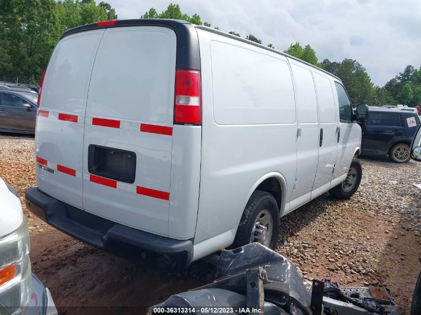 2017 CHEVROLET EXPRESS CARGO VAN - 1GCWGAFF2H1156585