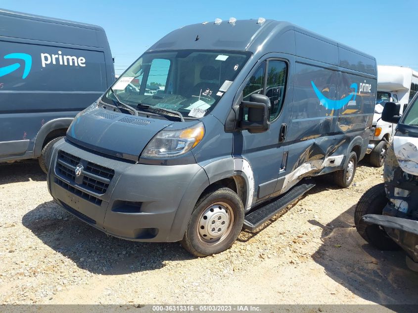 2018 RAM PROMASTER CARGO VAN - 3C6TRVDG2JE160842