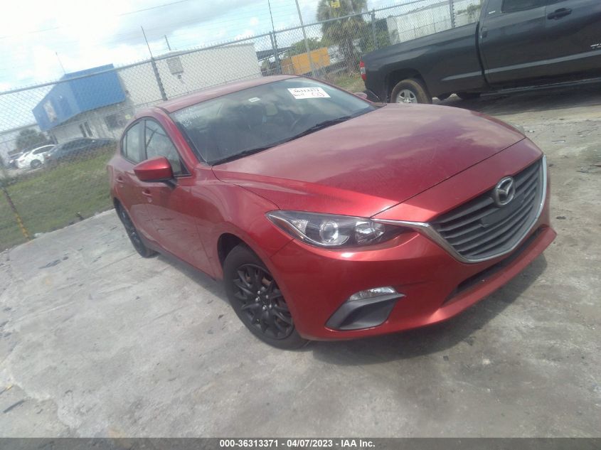 2015 MAZDA MAZDA3 I SPORT - 3MZBM1U76FM153009