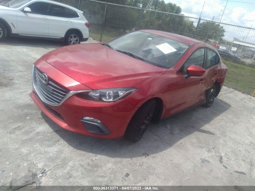 2015 MAZDA MAZDA3 I SPORT - 3MZBM1U76FM153009