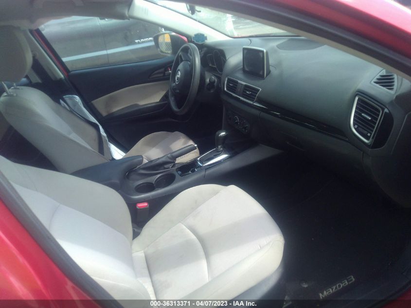 2015 MAZDA MAZDA3 I SPORT - 3MZBM1U76FM153009