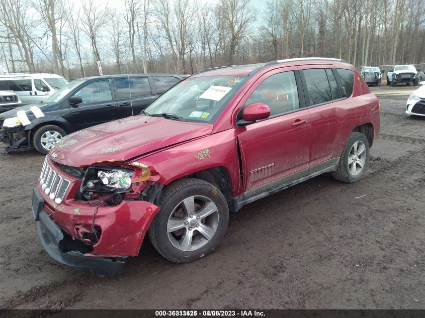 2016 JEEP COMPASS HIGH ALTITUDE EDITION - 1C4NJDEB2GD738907